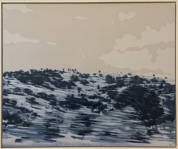 Road to Cooma I - From The Car Window by Kristen Lethem | Lethbridge Gallery